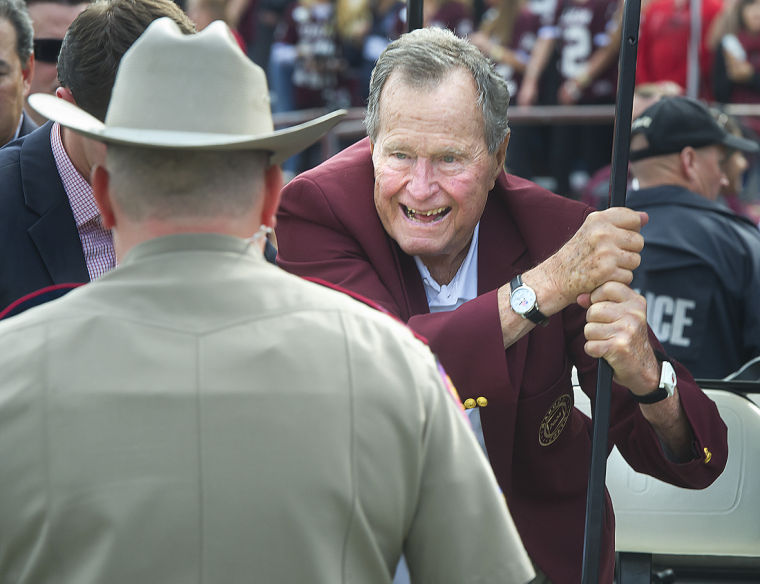 George H.W. Bush through the years